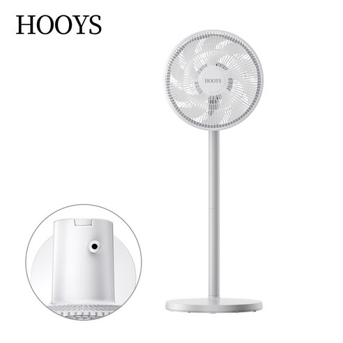HOOYS 초강력 선풍기 무소 15날개 초정밀 저소음 기술 무선 리모콘 선풍, 기계식