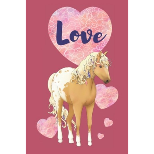 (영문도서) Love: Appaloosa Horse and Hearts Paperback, Independently Published, English, 9781656266231