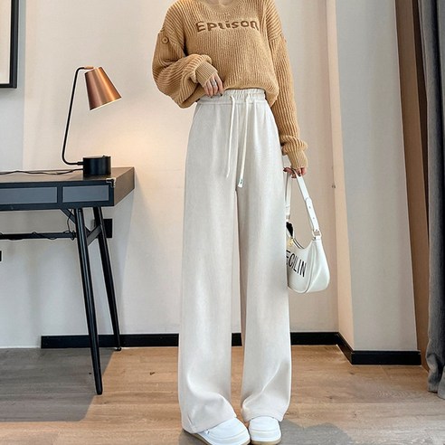댄유온 여성 기모 코듀로이 골덴 와이드 밴딩 팬츠 2종 세트는 현재 할인 중인 상품입니다.