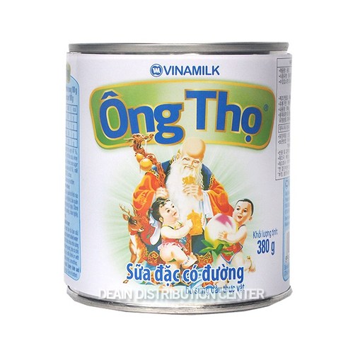 베트남연유 MILK VINAMILK ONG THO CREAMER DAC CO DUONG, 380g, 4개