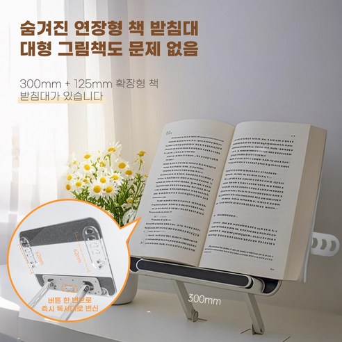 FASEN 투명 독서대: 시원한 시야, 건강한 학습, 압도적인 가성비!