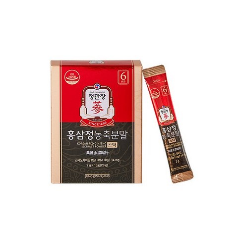 건강과 활력을 위한 정관장 홍삼정 농축분말