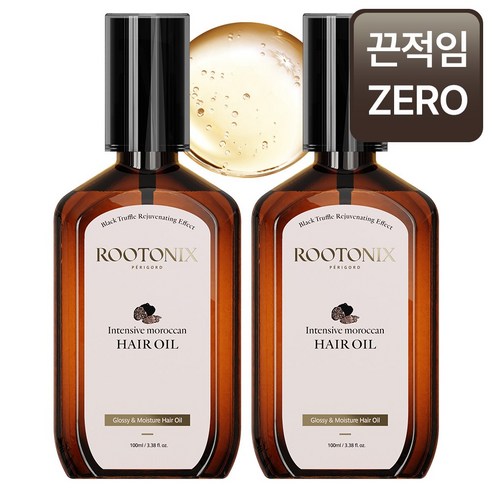[쿠팡특가] 루토닉스 모로칸 아르간 미용실 헤어에센스 오일, 2개, 100ml