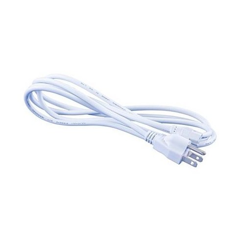 Omnihil 8 Feet AC Power Cord Cable Compatible with Nord Stage 3 88 Stage Keyboard - White