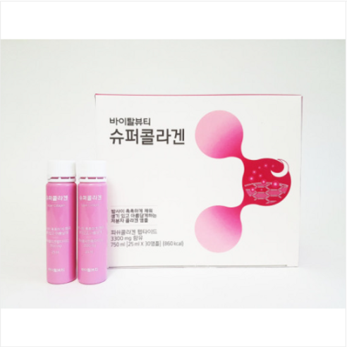 아모레 바이탈뷰티 슈퍼콜라겐 정품 30앰플 저분자 피쉬콜라겐, 1개, 750ml