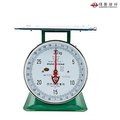 경인 지시저울/재래시장 노점상 30kg(100g) 접시저울 지시저울/접시저울, 42000