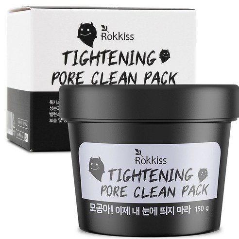 록키스 타이트닝 포어 클린 팩으로 매끄럽고 깨끗한 피부를 경험하세요!