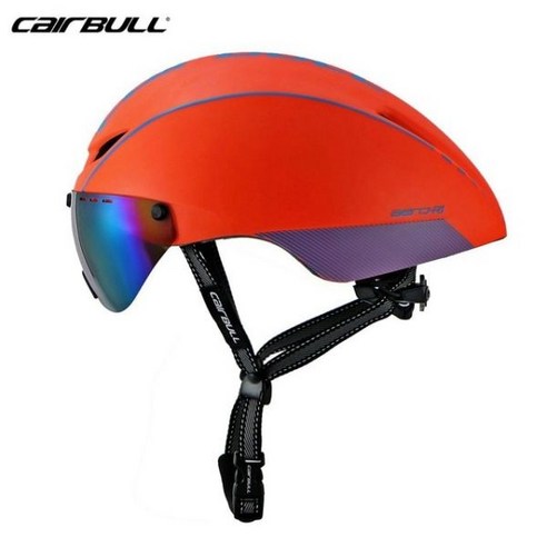 CAIRBULL-에어로 TT 로드 자전거 헬멧 고글 레이싱 사이클링 자전거 스포츠 안전 헬멧 인 몰드 자전거 고글