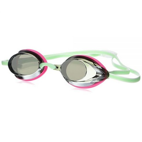 하이브리드 후드 / 낚싯용품 세트 래쉬가드 세트  Speedo 여성용 수경 미러 뱅퀴셔 2.0, Pink/Grey