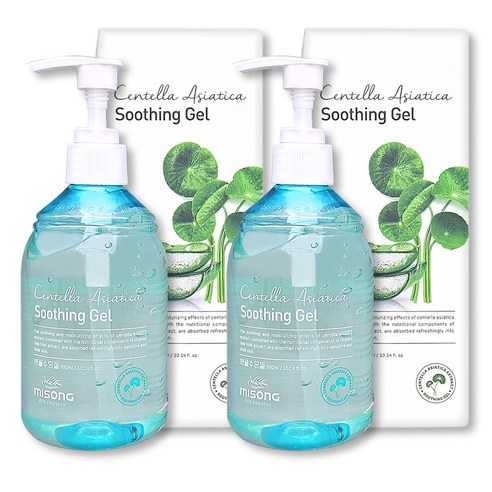 병풀 추출물+알로에베라 피부 진정 병풀 수딩젤, 2개, 300ml
