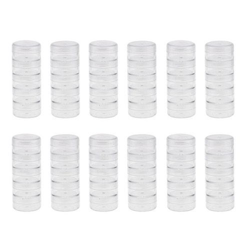 GHSHOP 12 세트 5 레이어 Stackable 연동 스크류 컨테이너 스토리지 박스 95x36mm