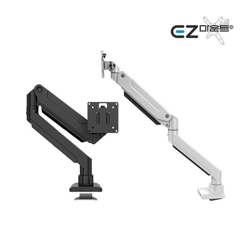이지마운트 모니터암 모니터 거치대 고중량 CGSC-C1049, 1개, White