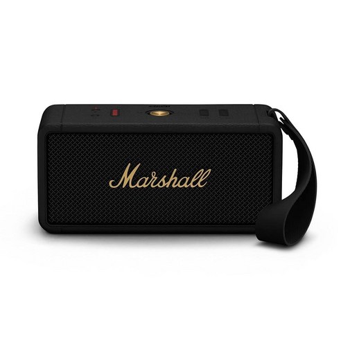 Marshall Middleton 휴대용 블루투스 스피커, Speaker, 블랙과 황동