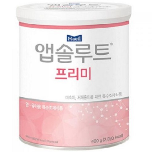 매일유업 앱솔루트 프리미 분유, 400g, 64캔