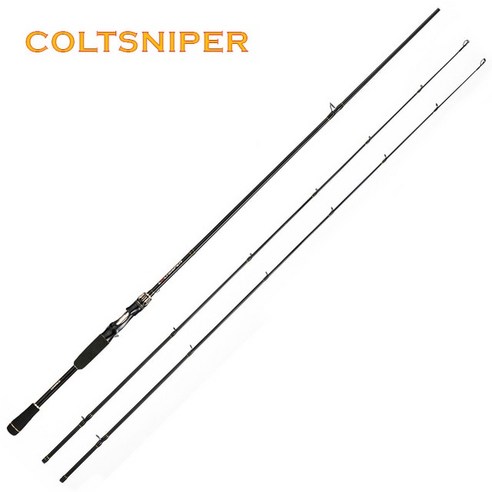 문어낚시대 CEMREO 전문 주조 탄소 낚시대 더블 팁 2.1m/2.4m M + MH 경쟁 COLTSNIPER, 01 Gold_01 2.1 M