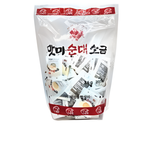 맛미 일회용 미니 순대소금 3.5g 200봉, 5개, 700g