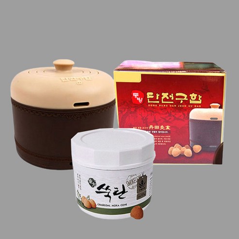 따스함으로 채우는 건강, 단전구합 & 동방 숯쑥탄 무연뜸 세트