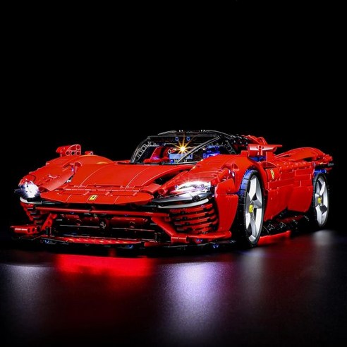 레고테크닉 레고스타워즈 레고프렌즈 파워정품 BRIKSMAX Led Lighting Kit for LEGO-42143 Ferrari Daytona SP3 - Compatible wi