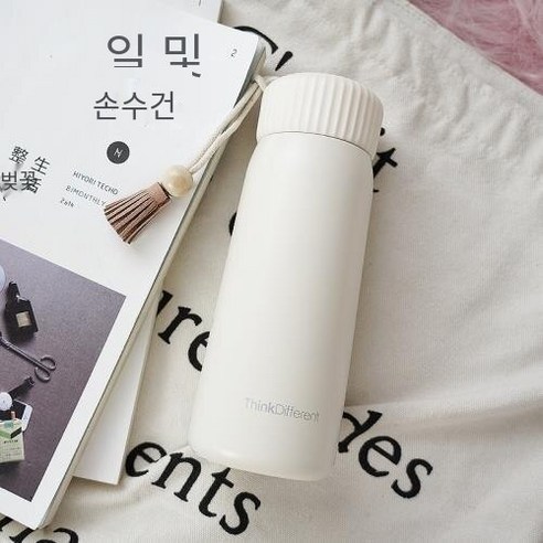 【DF】일본 스타일 보온병 하라주쿠 스타일 레이디 귀여운 귀여운 술 휴대용 컵, 색깔6, 하나