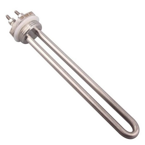 전기 침수용 U자형 보일러 히터 DC 저항기 DN25 12V 100w 150w 200w, 구성품 포함 보일러연수기