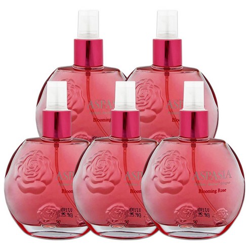 아스파시아 블루밍 로즈 퍼퓸 향수 샤워코롱 150ml, 5개