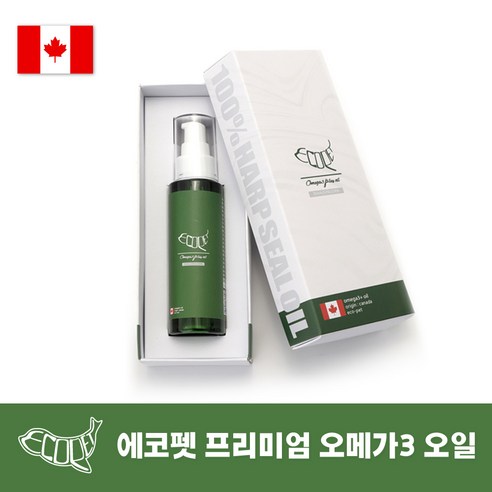 에코펫 프리미엄 오메가 물개 오일 100ml, 1개