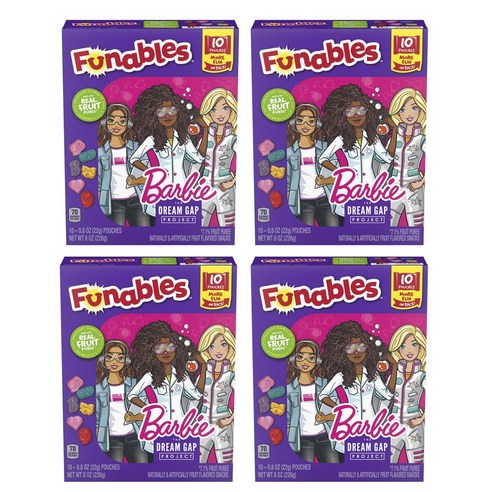 Funables 바비 프루트 스낵, 40개입, 22g