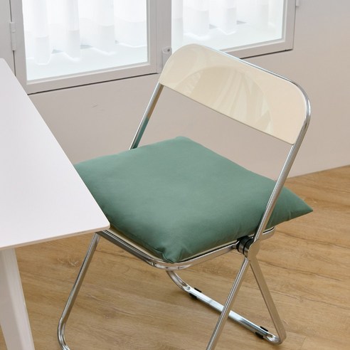 [OKㅣ강추] 플랫화이트 쿠션감이 오래가는 진드기방지 두꺼운 프리미엄 방석 [OKNOWㅣ추천상품]