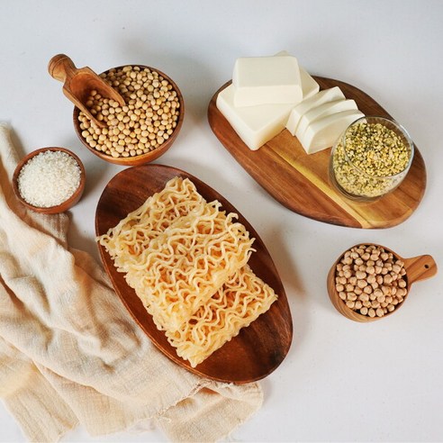 미식가를 사로잡는 혁신, [한둘] New 쫄깃 생두부면 세트 탐험기 한둘생두부면