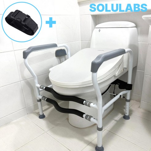 솔루랩스 무타공 변기 안전 손잡이 리뷰 장애인화장실손잡이