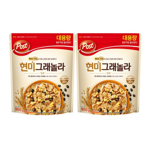 포스트 현미그래놀라, 900g, 2개