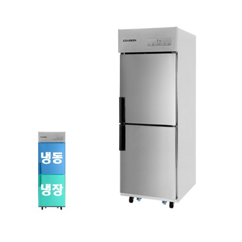 업소용 냉장고 냉동고 스타리온 500 리터 LG 서비스 주방 업소 냉장 냉동 25박스, 메탈