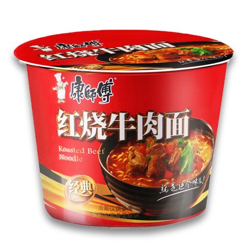 캉스푸 홍소우육향 컵라면 110g