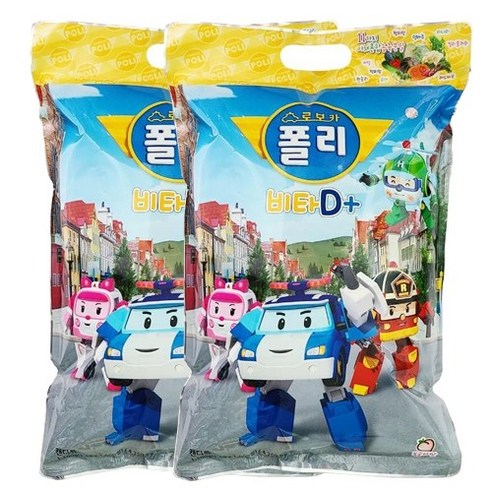 로보카폴리 비타민D+ 1000정 복숭아맛 어린이 키즈 대용량 비타민 폴리 1000정, 6개 아기상어식이대장 Best Top5