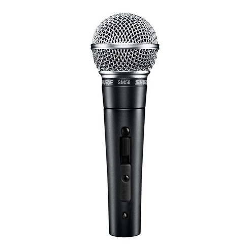 SHURE 슈어 SM58S 유선마이크, (스위치 있음), SM58S