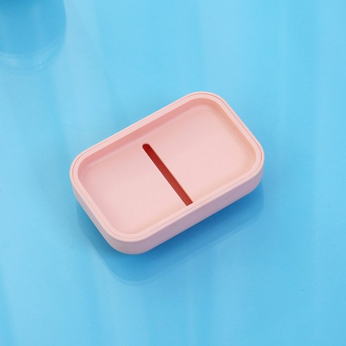 배수 비누 상자 창조적 인 두 배 큰 비누 상자, 핑크