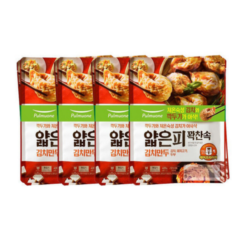 풀무원 얇은피 김치 만두 400g 8봉, 8개 풀무원김치만두 풀무원 얇은피 김치 만두 400g 8봉, 8개 풀무원김치만두