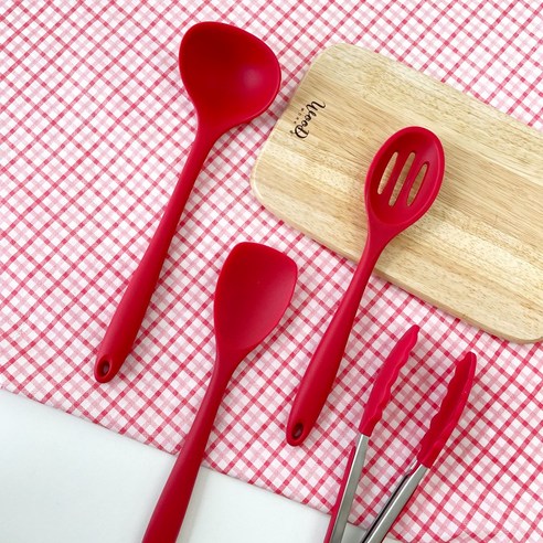 현대적인 주방에 필수적인 그릿의 10p 실리콘 주방도구 세트