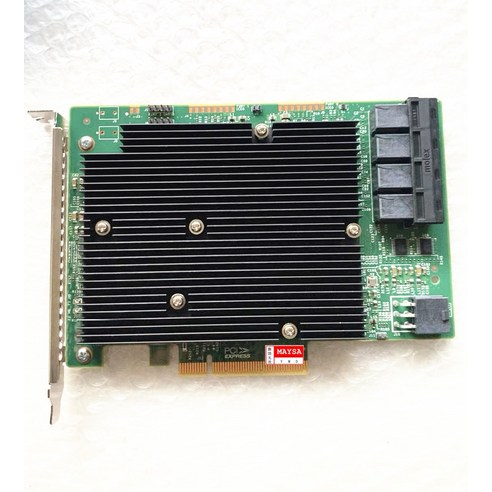 LSI 9300-16I 용 어댑터 카드 SATA + SAS HBA 호스트 버스용 12 GB/S, 한개옵션0 Best Top5