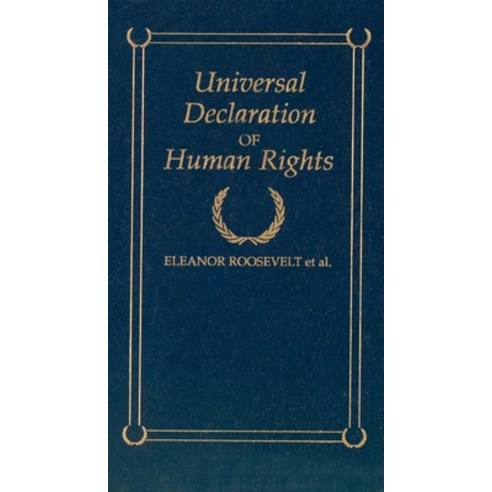 Universal Declaration of Human Rights Hardcover, Applewood Books, English, 9781557094551