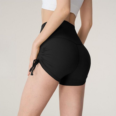 테오 폴웨어 폴쇼츠 폴팬츠 폴댄스의상 하의, S, 블랙