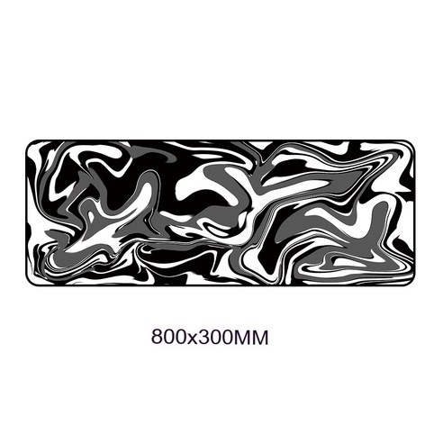 YJQ 대형 800x300 2/3mm 게이머 데스크 패드 노트북 마우스 매트 게임용 마우스 패드 XL 마우스 패드 PC 컴퓨터 키보드 데스크 매트 액세서리 카펫, DBX-262-80X30_2MM Thickness
