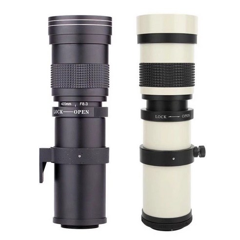 캐논렌즈 아이돌 대포 카메라 초망원 렌즈 420-800mm F8.3 줌, 캐논 EF M 마운트 블랙