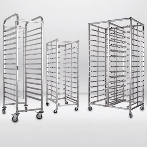 효율적인 베이킹 공간, 깔끔한 주방, 12단 스테인리스 빵렉