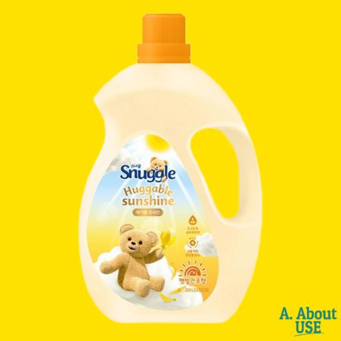 스너글 햇빛건조향 대용량 섬유유연제 4L, 스너글 허거블 선샤인 4L, 1개