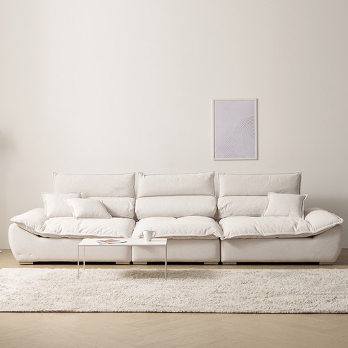 온 가족의 행복 충전소, 바우미스트 바흐 와이드 조야 갤럭시 패브릭 스윙 소파