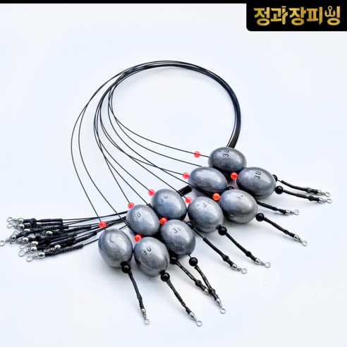 섬세한 손길로 완성하는 나만의 낚시, 원투 채비 자작 감성돔 & 장어 낚시 채비 소개 원투채비