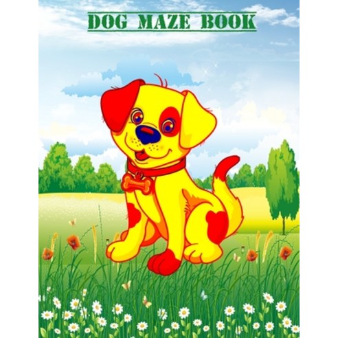 dog maze book: Dog Maze Book for Kids Ages 4-8 - Cute fun gift - Dogs and Mazes - WORD SEARCH - 8.5x... Paperback, Independently Published, English, 9798570458079