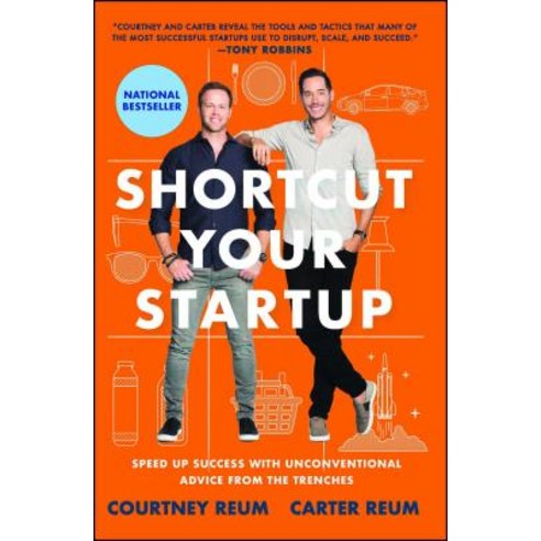 (영문도서) Shortcut Your Startup: Speed Up Success with Unconventional Advice from the Trenches Paperback, Gallery/Jeter Publishing, English, 9781501173004