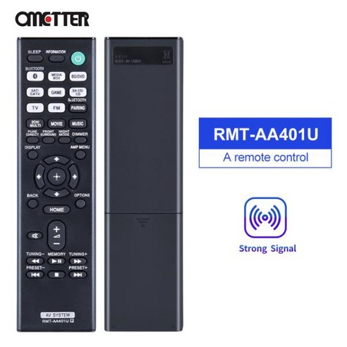 소니 Icd tx660 AV 수신기 원격 제어 STRDH190 용 RMTAA401U 신제품, 01 RMTAA401U, 01 RMT-AA401U